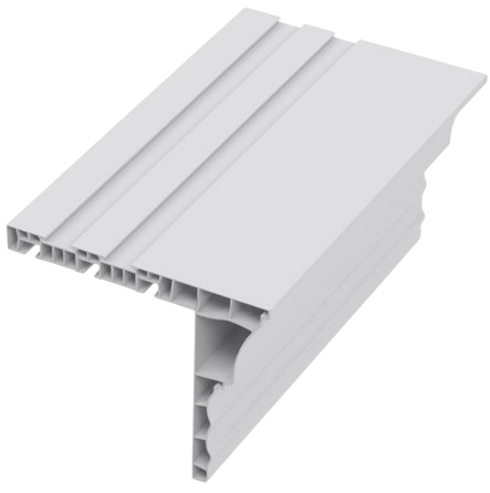 KARTONPİYER DESENLİ PERDE RAYI 600 CM (4 ADET) (KORNİŞ)	